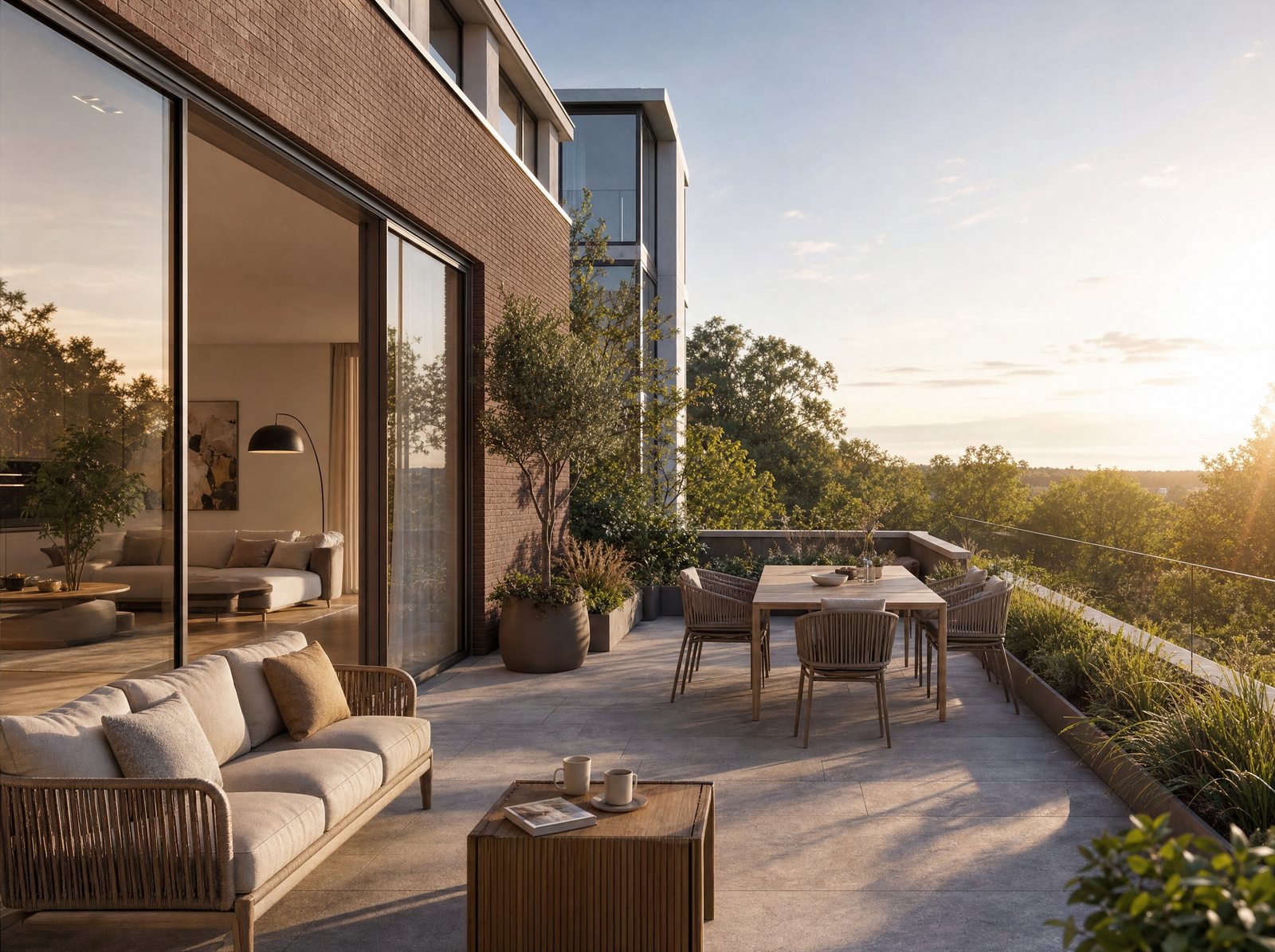 Terrasse statt Gartenarbeit