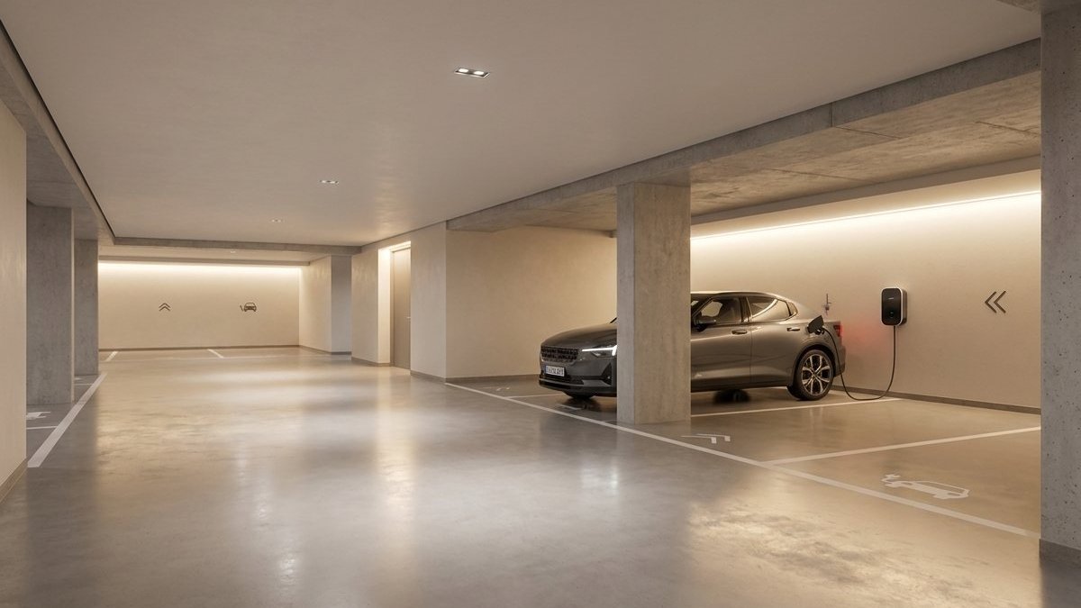 PLATZHALTER – Ankommen in der Tiefgarage